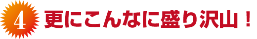 更にこんなに盛り沢山!